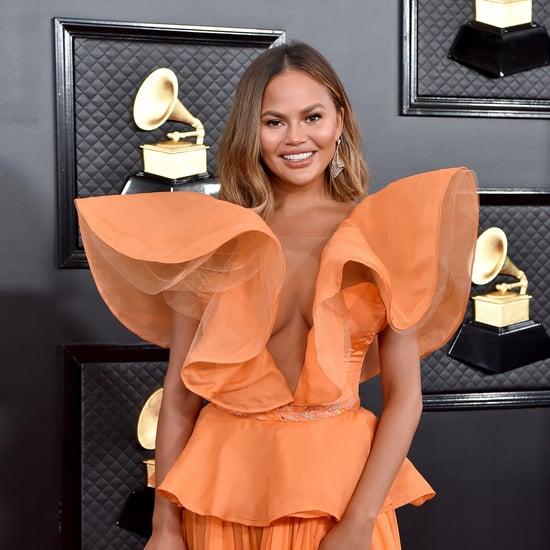 Chrissy Teigen's Reverse French Manicure: See the Photo