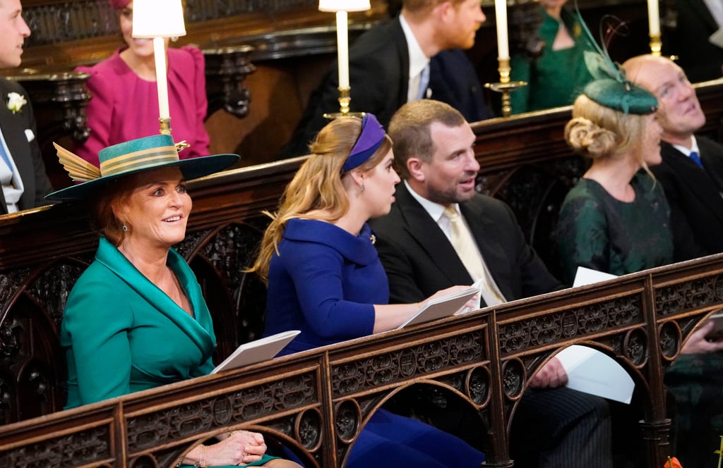 Where Did Sarah Ferguson Sit at Princess Eugenie's Wedding?