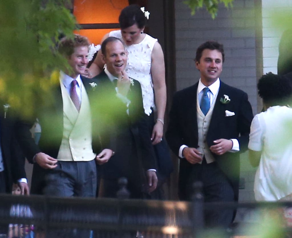 Prince William and Prince Harry at Wedding in Memphis