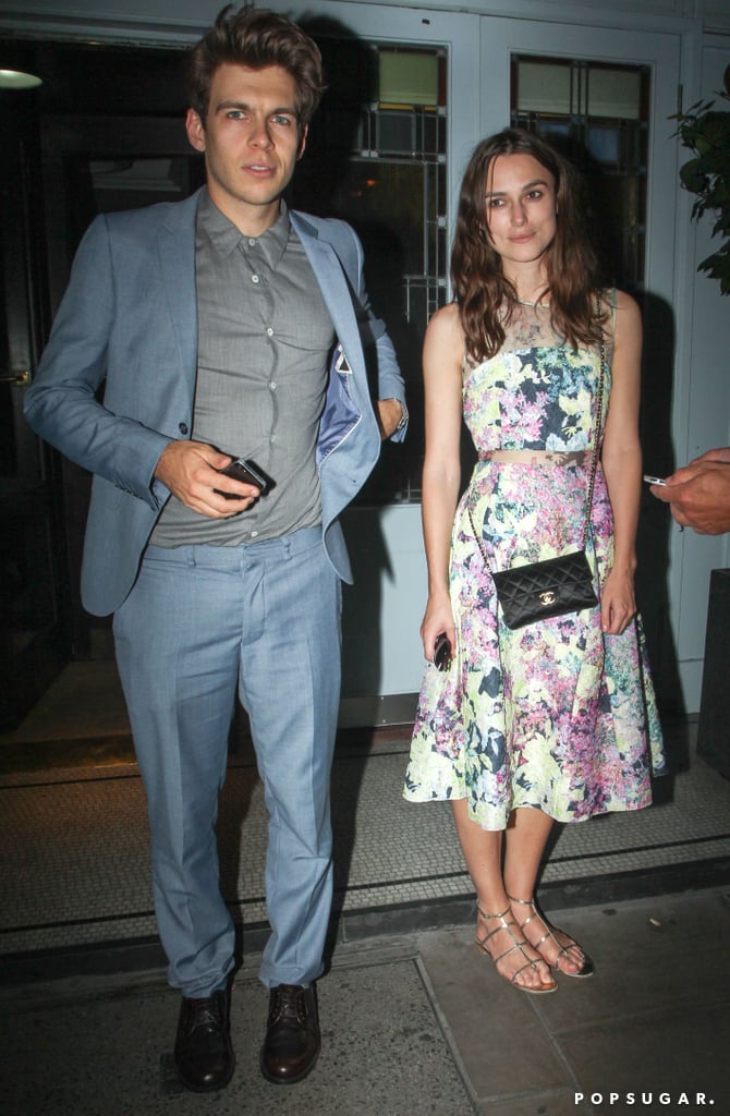 Keira Knightley and her husband James Righton stepped out for a dinner date on Saturday in London.