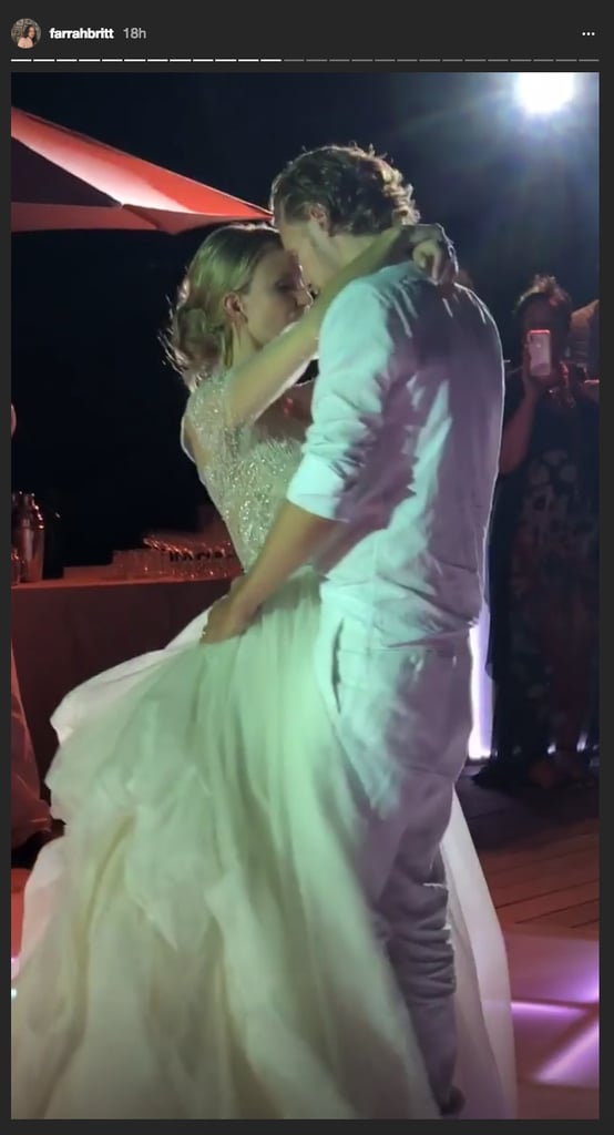 tessa hilton wedding dress