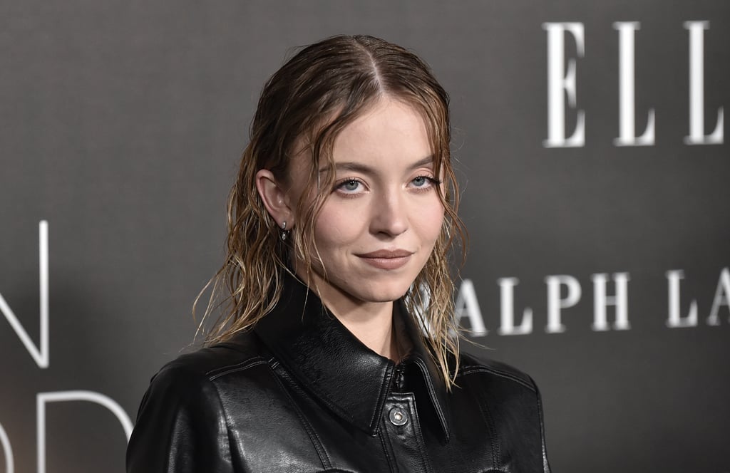 Sydney Sweeney Wears Rokh Leather Set with Cutouts