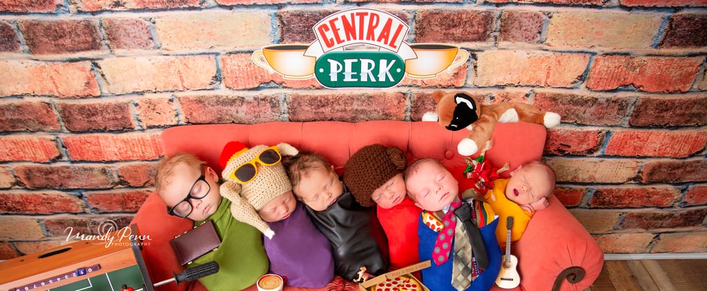 Photos of Newborns Dressed as the Characters From Friends