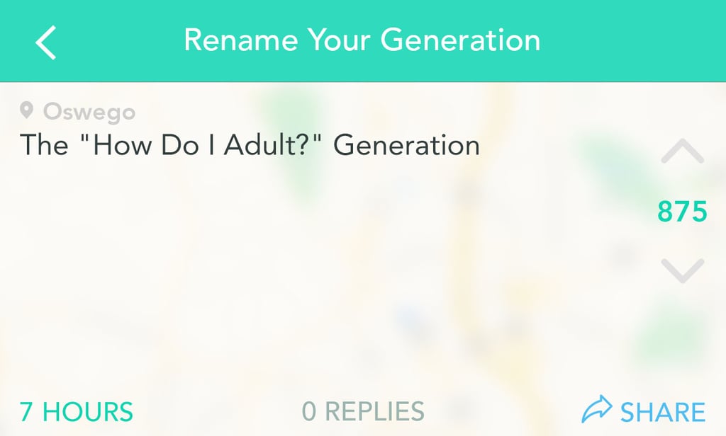 The eternal question we don't know the answer to.