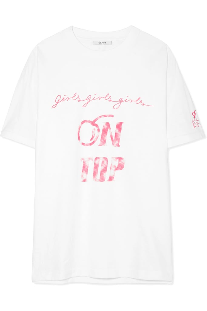 Ganni Slogan Tee