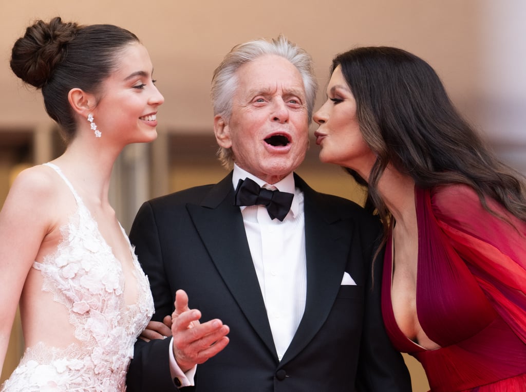 Catherine Zeta-Jones and Michael Douglas' Daughter at Cannes