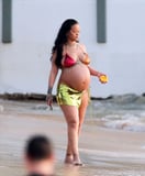 Rihanna Embraces Island Life in a Sequin Bikini Top and Low-Rise Skirt