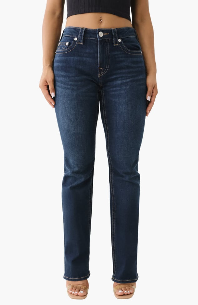 True Religion Becca Flap Pocket Bootcut Jeans