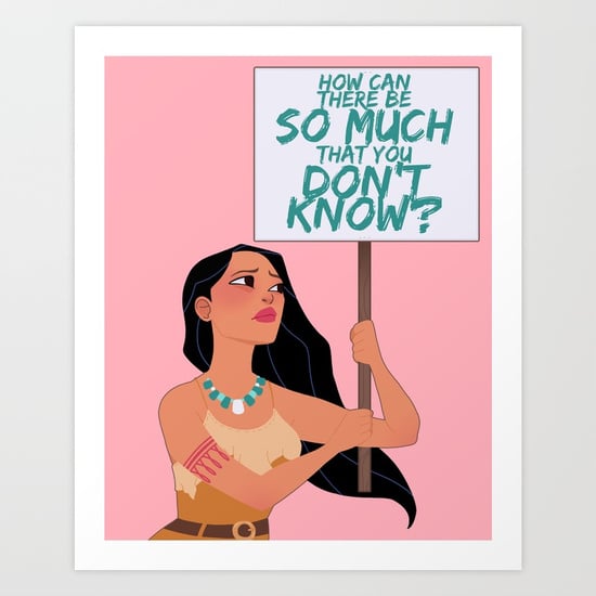 Protest Princess: Pocahontas