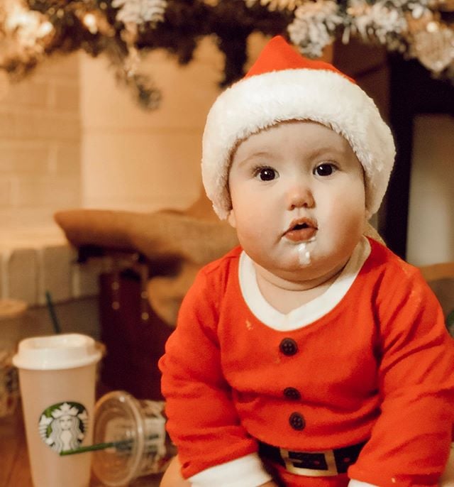 Baby Dressed as Elf on the Shelf 2018