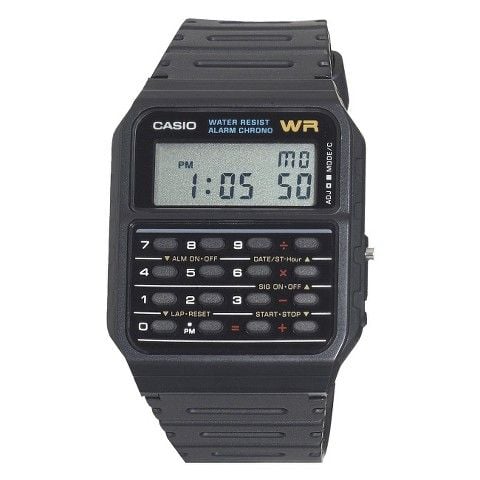 classic calculator watch