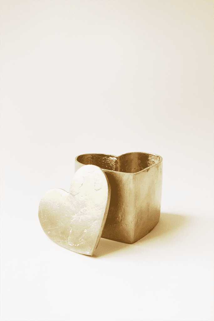 Brass Heart Box