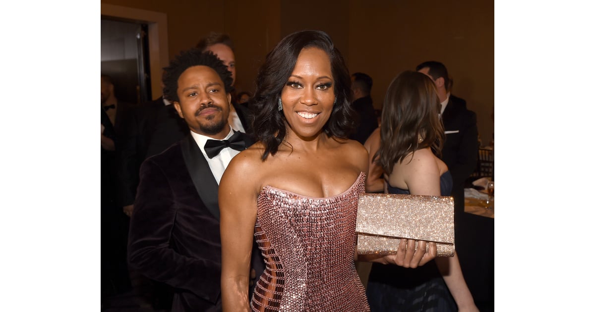 2019: Golden Globes | Regina King and Her Son Ian Alexander Jr. Pictures | POPSUGAR Celebrity UK ...