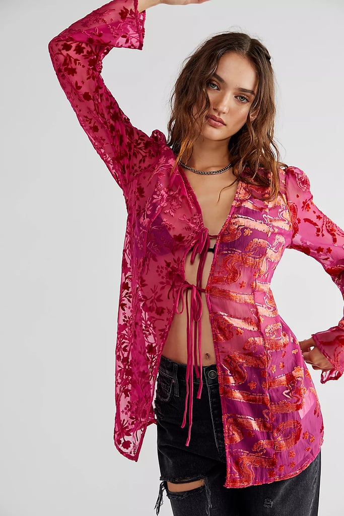 Velvet Details: Twice As Nice Kimono