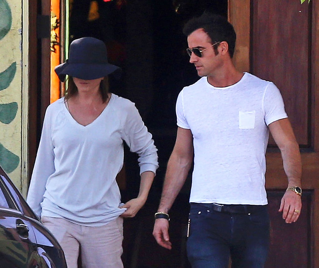 Jennifer Aniston and Justin Theroux in LA | April 2014