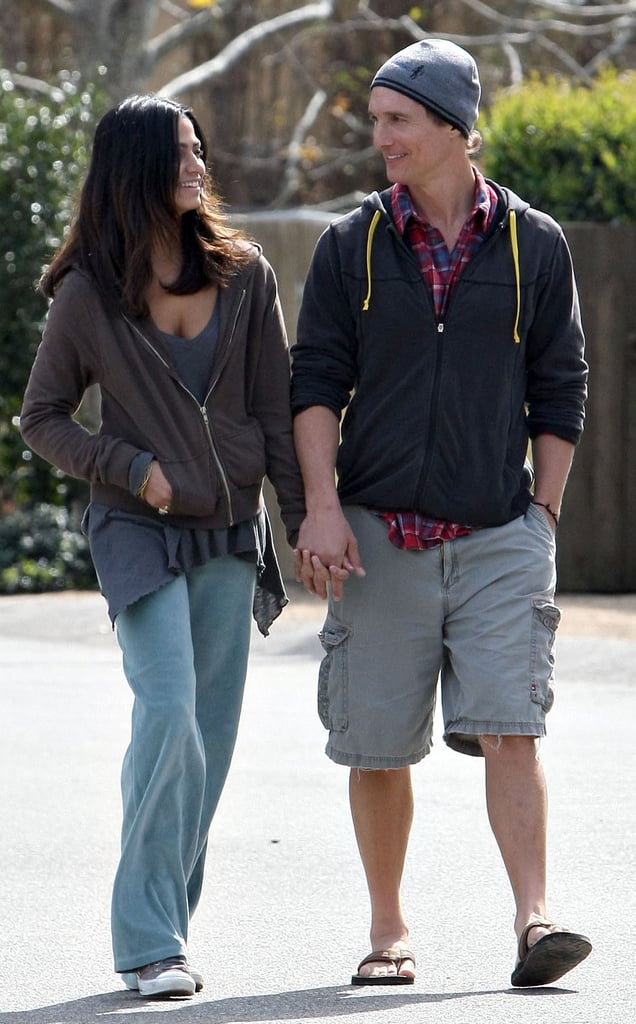 They went for a walk near their Malibu home in February 2009.