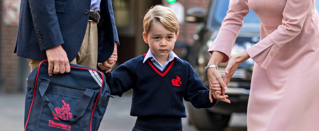 Prince George Looks Adorable Heading Out For His First Day of School