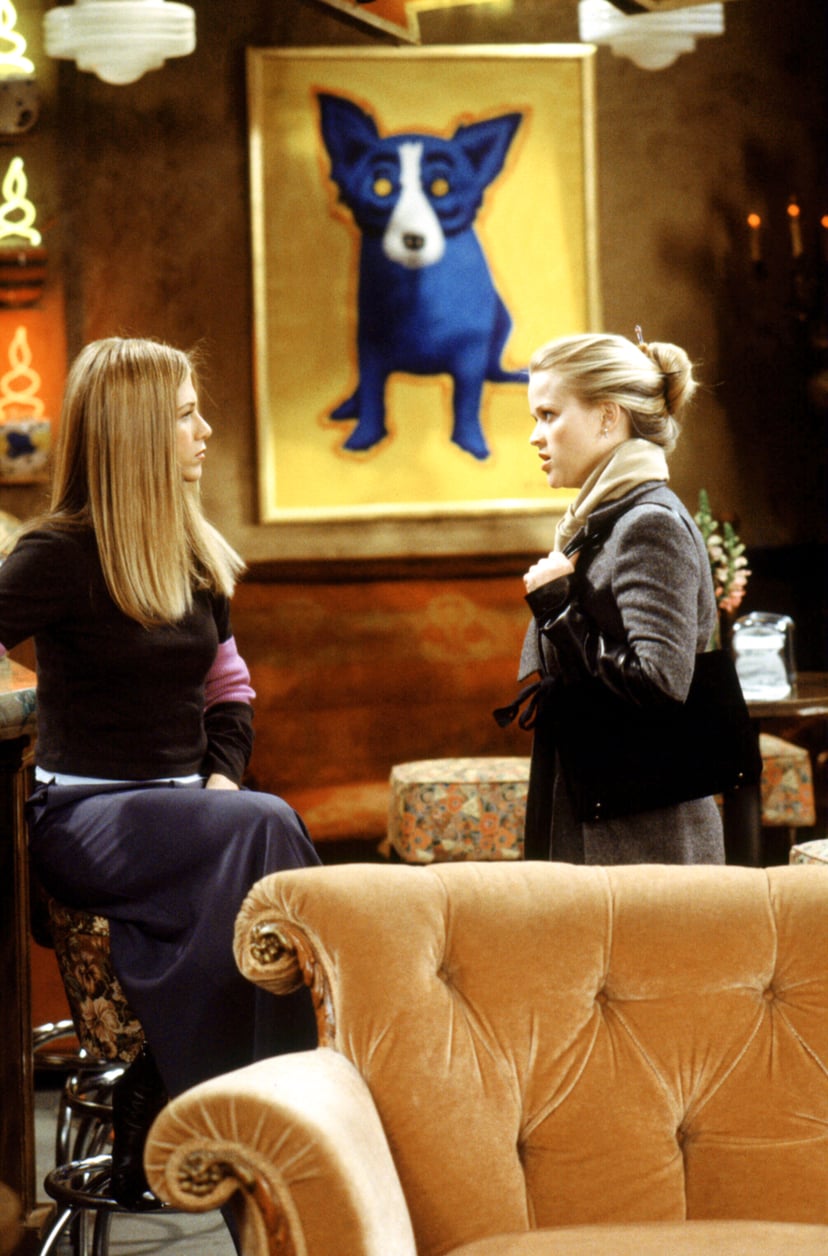 FRIENDS, Jennifer Aniston, Reese Witherspoon, (Season 6), 1994-2004,  Warner Bros. / Courtesy: Everett Collection