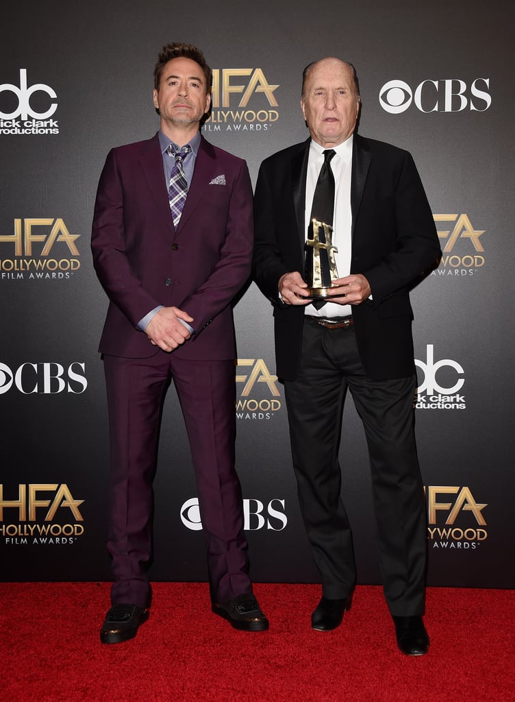 Robert Downey Jr. and Robert Duvall Robert Downey Jr. and Robert Duvall