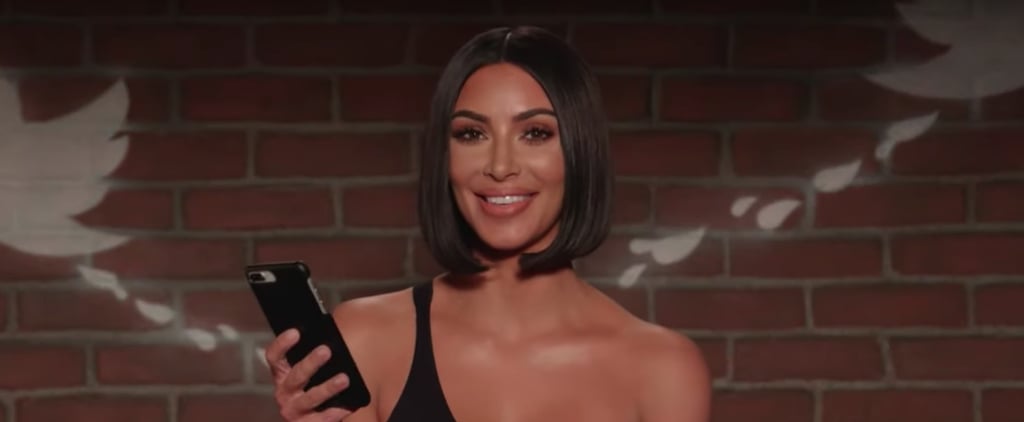 Kim Kardashian Burns Her Haters and Zendaya Sniffs Her Shoes in the Latest "Mean Tweets" Video