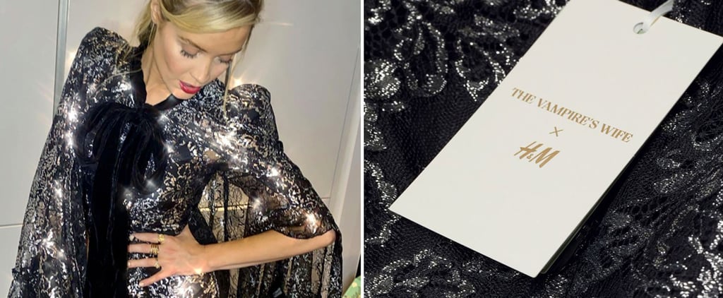 Laura Whitmore Wears The Vampire's Wife x H&M on Instagram