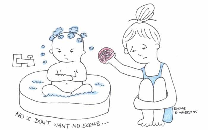 Funny Cartoons Show Struggles of New Moms