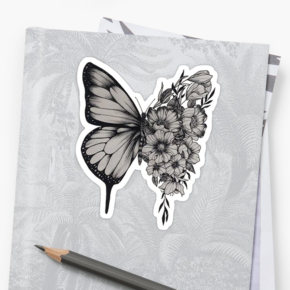 Shawn Mendes Butterfly Sticker