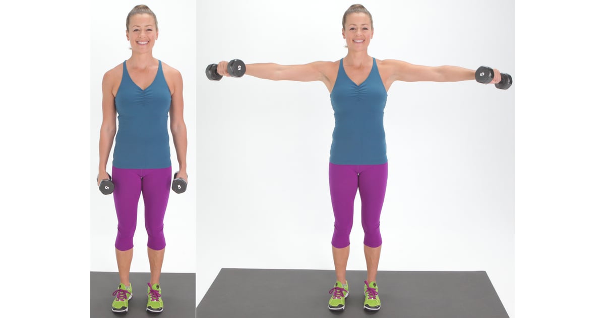 Circuit 3, Move 2 Lateral Raises Beginner Arm Workout