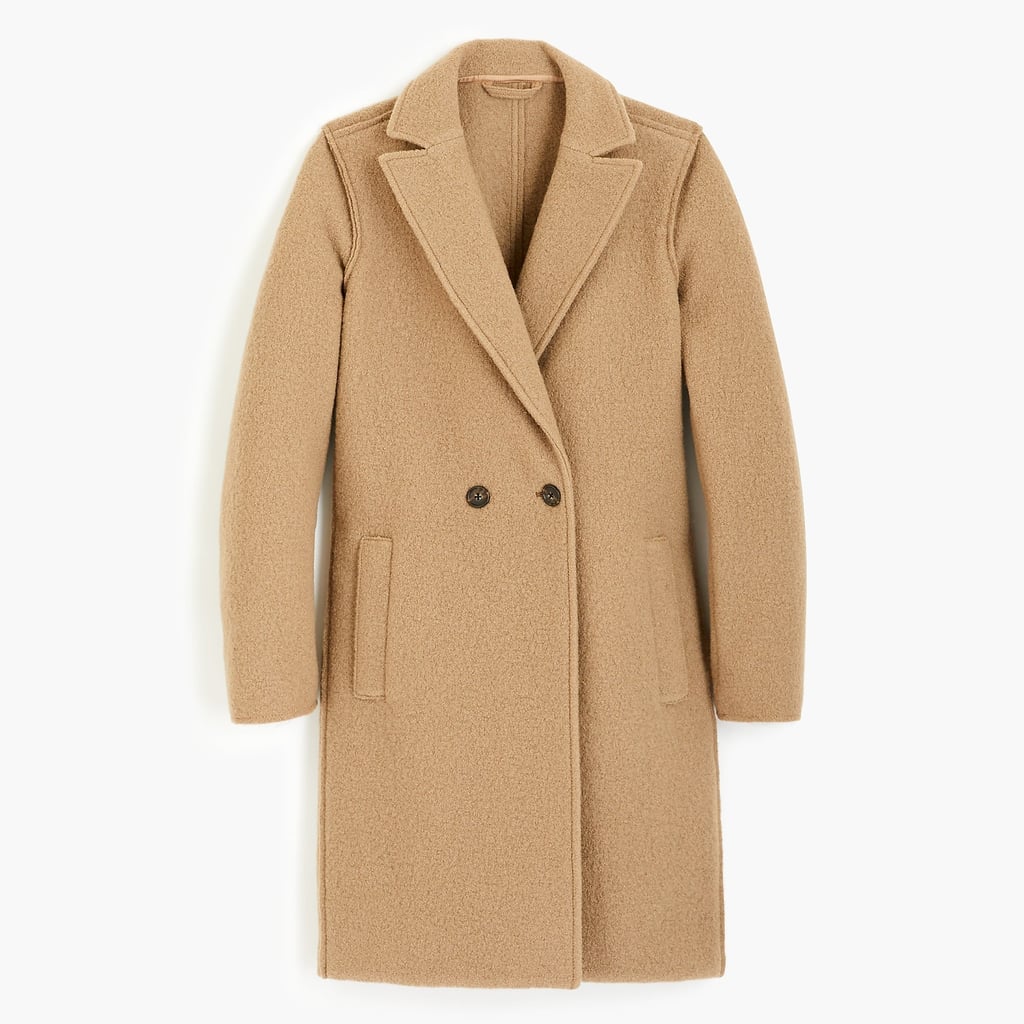 J.Crew Daphne Topcoat in Italian Boiled Wool