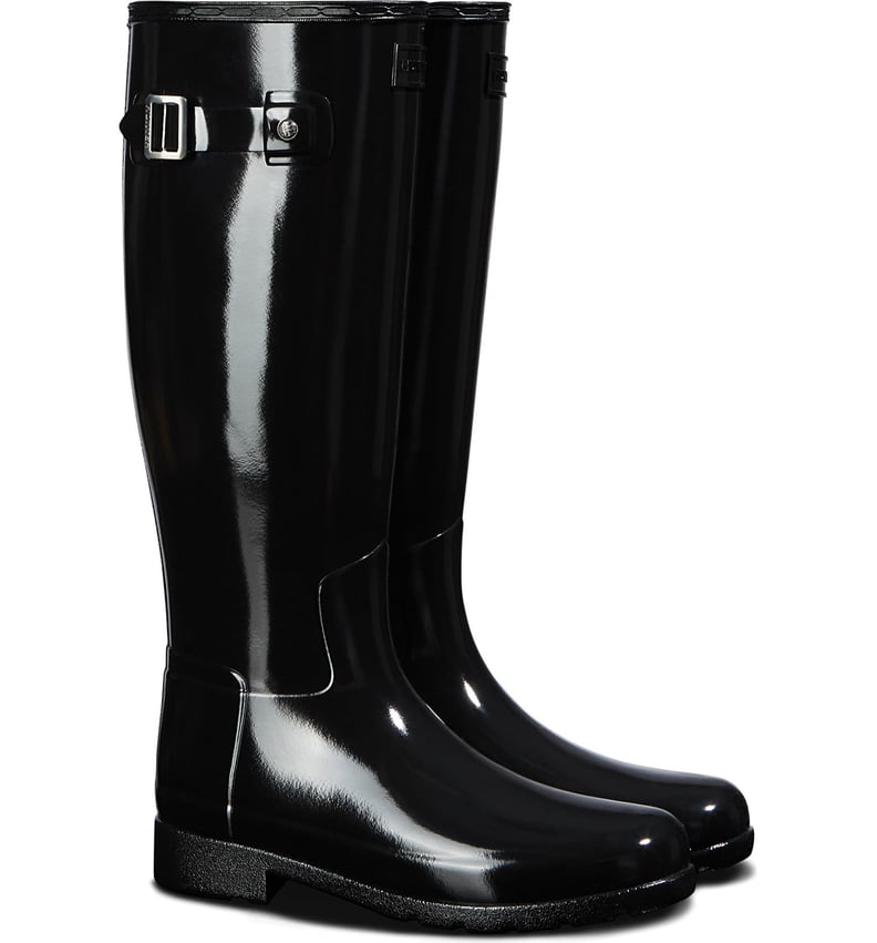 Hunter Original Refined Gloss Tall Waterproof Rain Boots