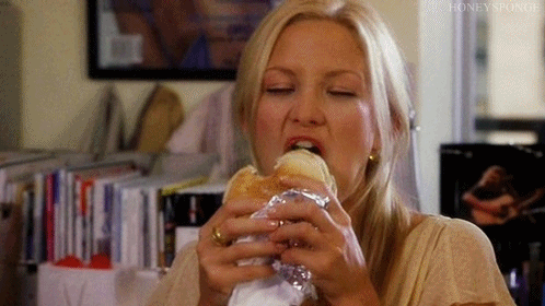 Only you know about the night she ate four hamburgers.
