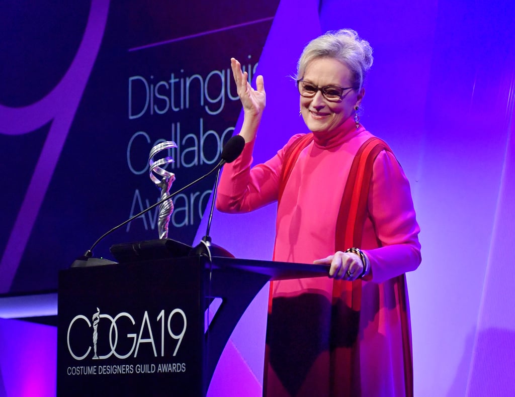 Meryl Streep at Costume Designers Guild Awards February 2017
