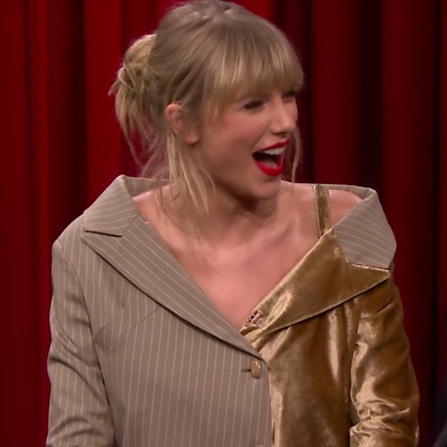 Taylor Swift Plays Name That Song Challenge On Fallon Video Popsugar Entertainment