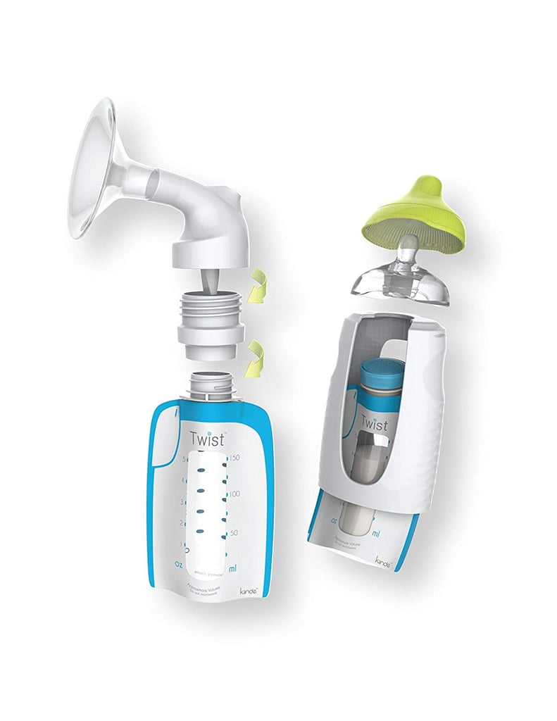 Pump Right Into the Pouches, then Feed Baby Later With the Kiinde Squeeze Bottle