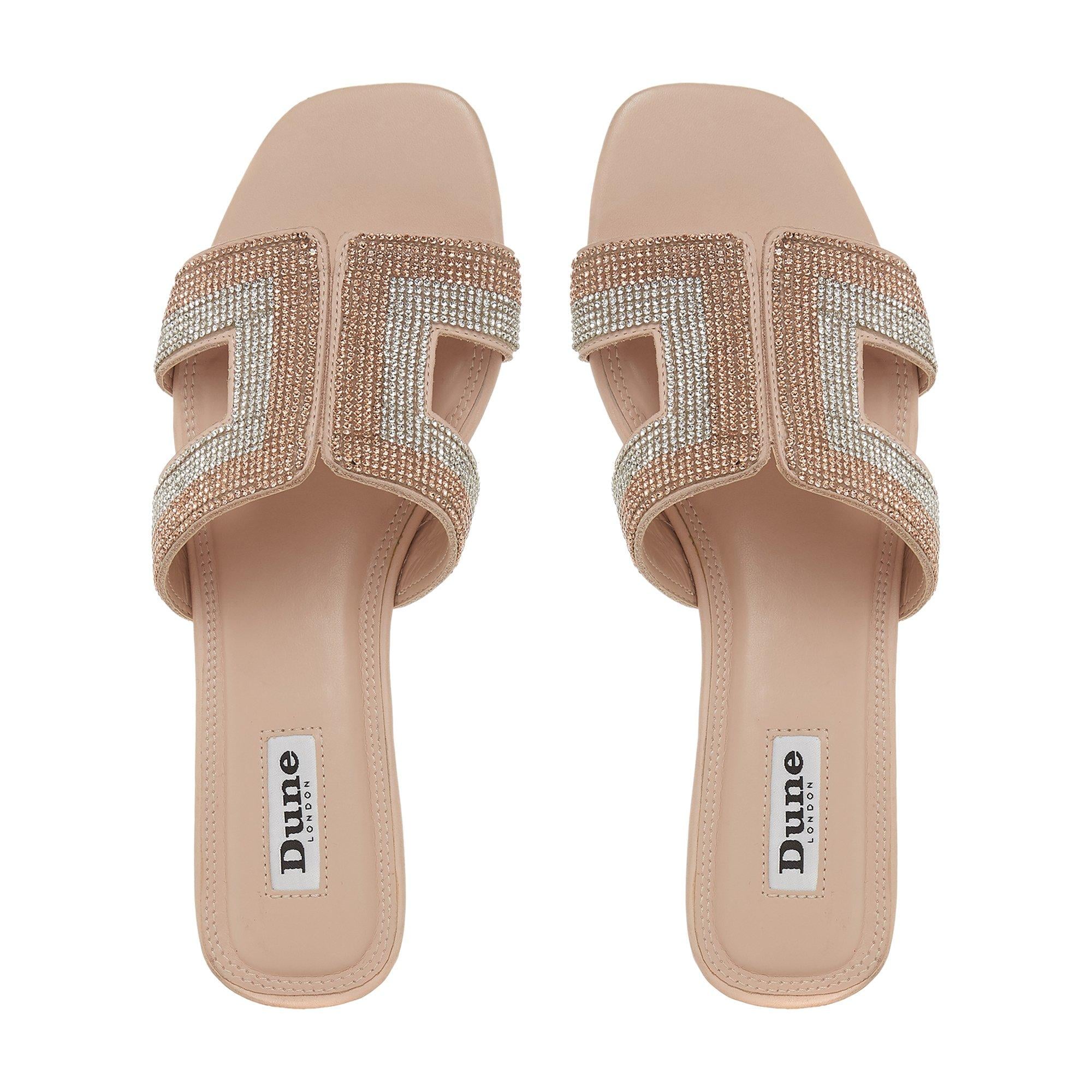 Dune Nadya Diamante Embellished Sliders 20 Stylish Pieces Our