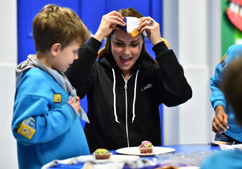 Kate Middleton Visits 23rd Poplar Beaver Scout Colony