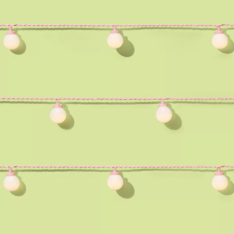 Sun Squad 10ct LED Frosted Globes With Wire