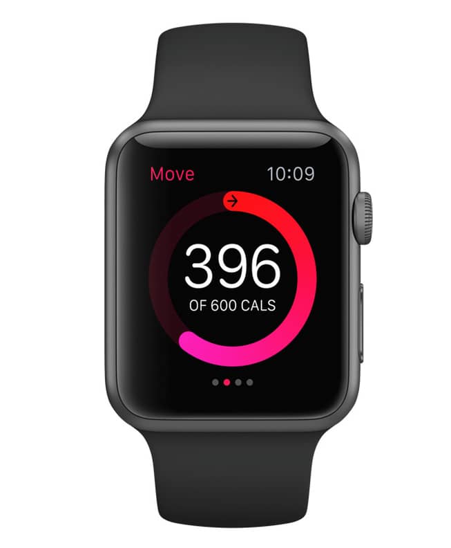 How to set best sale up apple watch calories