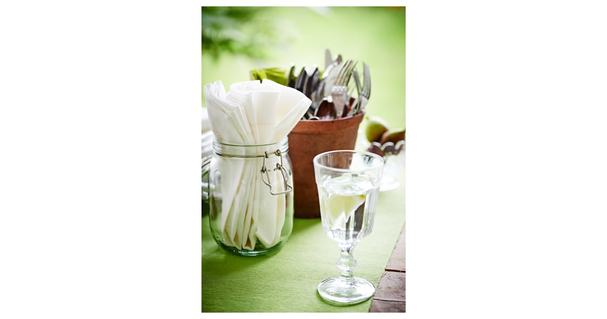 Pokal Wine Glass Ikea Wedding Decor POPSUGAR Home Photo 15