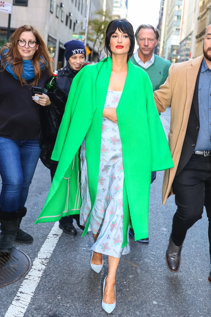Kacey Musgraves' Bright Green Coat in NYC