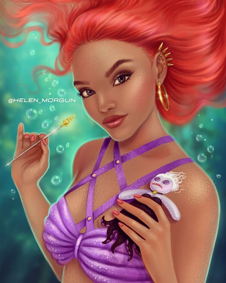 Halle Bailey as Ariel