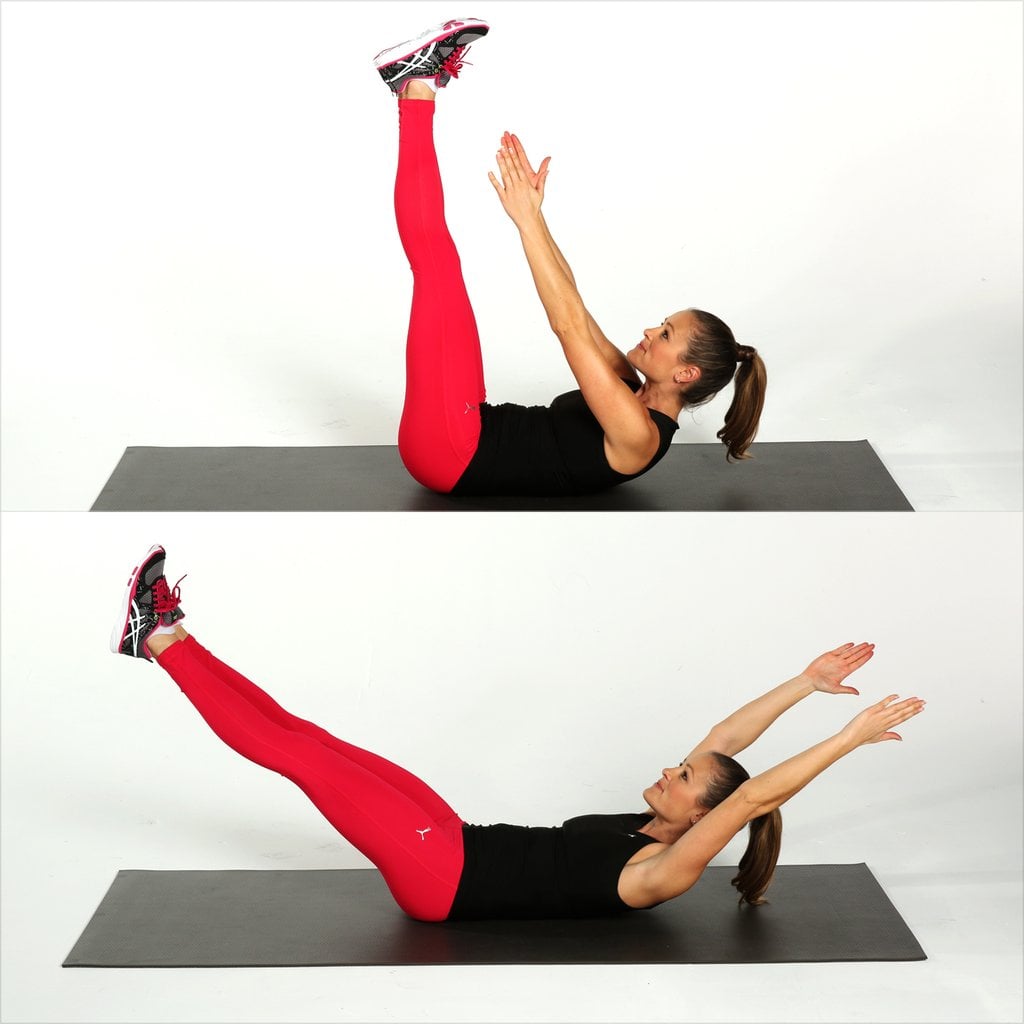 Week 2 Exercise 3 V Crunch This 4 Week Challenge Will Help You Finally Conquer Push Ups Popsugar Fitness Photo 7