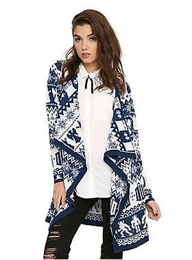 Fair Isle Open Cardigan