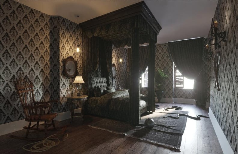 Booking.com's Addams Family House: Master Bedroom
