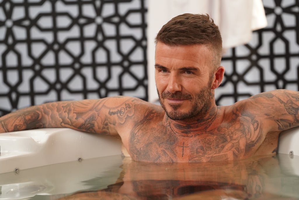 David Beckham's Chest Tattoos