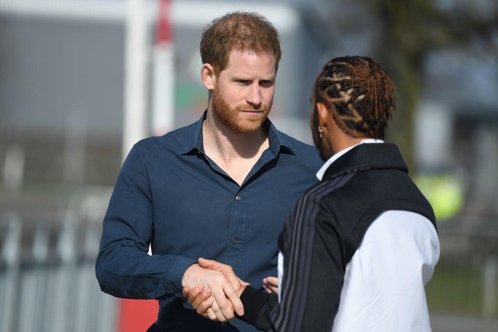 Prince Harry and Lewis Hamilton Open Silverstone Experience
