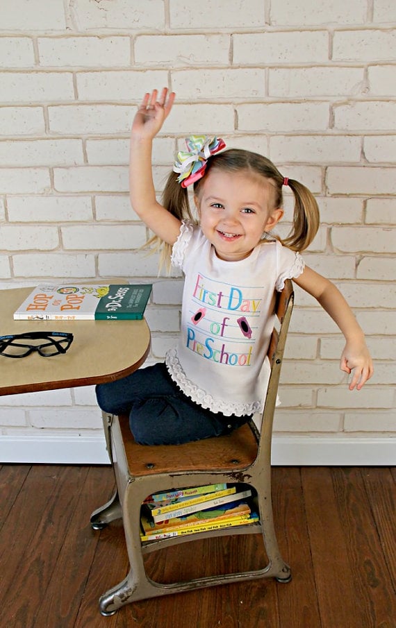 First-Day-of-Preschool Tee