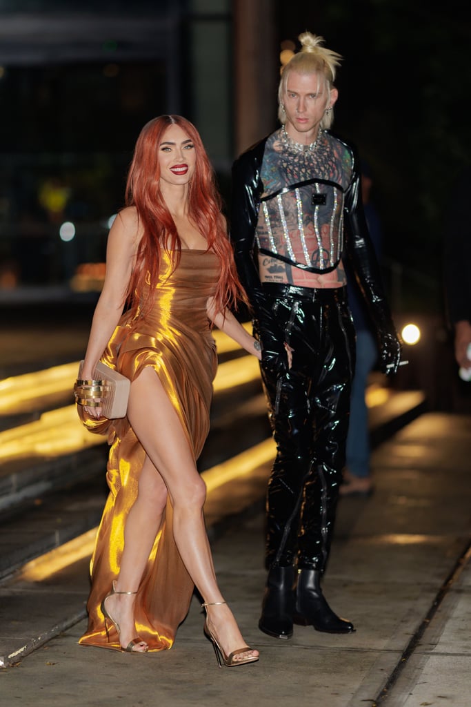Megan Fox's Gold Maison Yeya Dress at Time100 Next Gala 2022