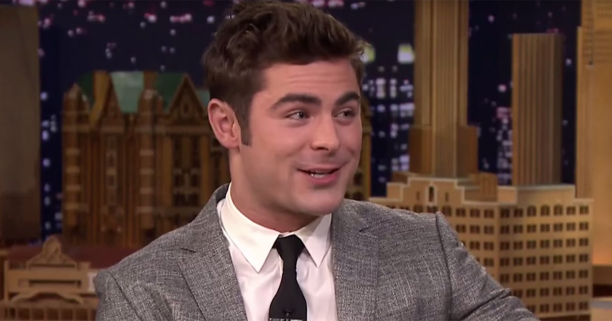Zac Efron on Swimming With Sharks | Video | POPSUGAR Celebrity