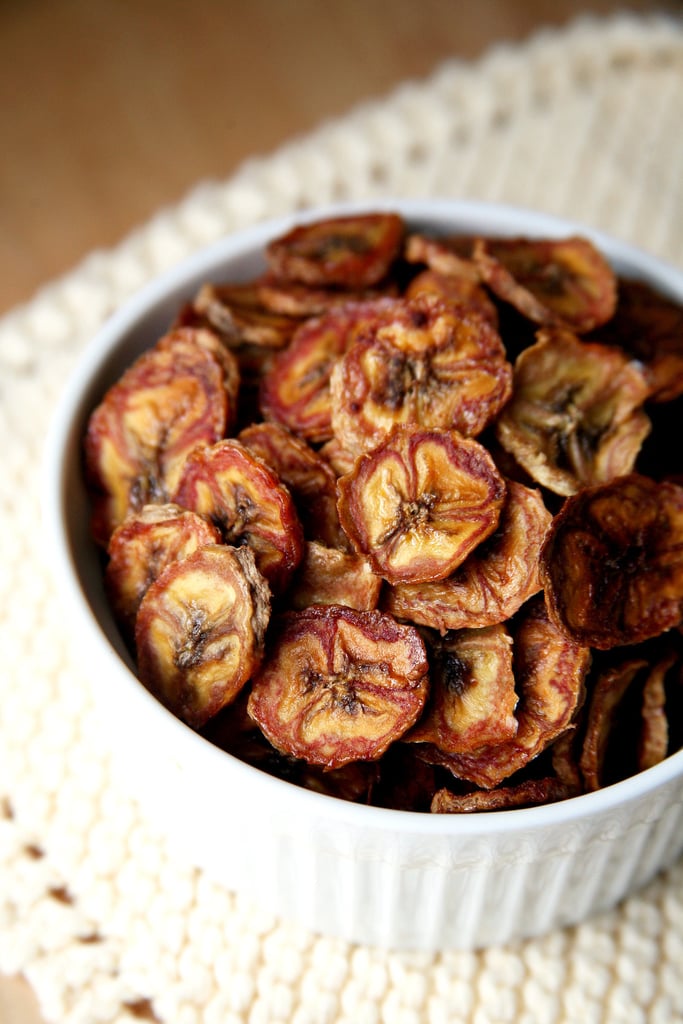 Baked Cinnamon Banana Chips